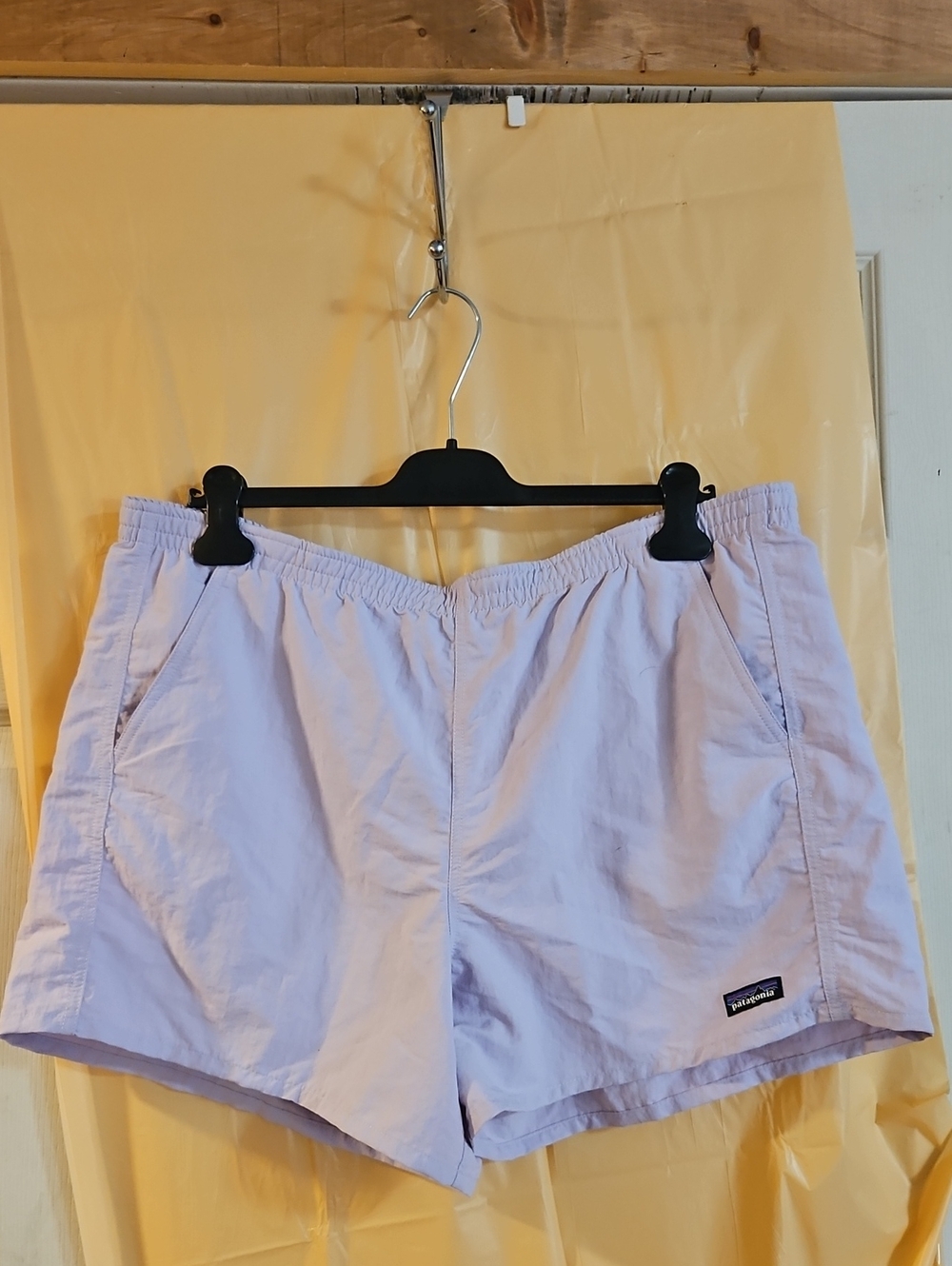 Patagonia Women’s 5” Baggies Shorts: FOXGLOVE PURPLE: NEW WITH TAGS: SIZE XL